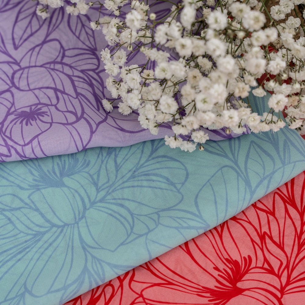 Little Botanic Label Playcycle Speeldoek Botanicals - Mintgroen