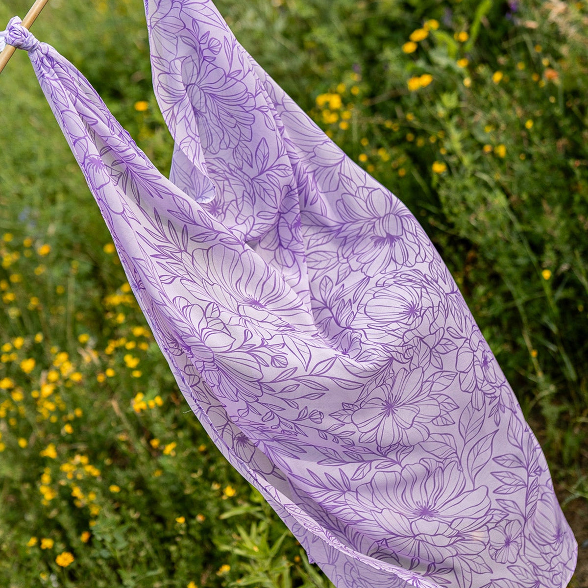 Little Botanic Label Playcycle Speeldoek Botanicals - Lila