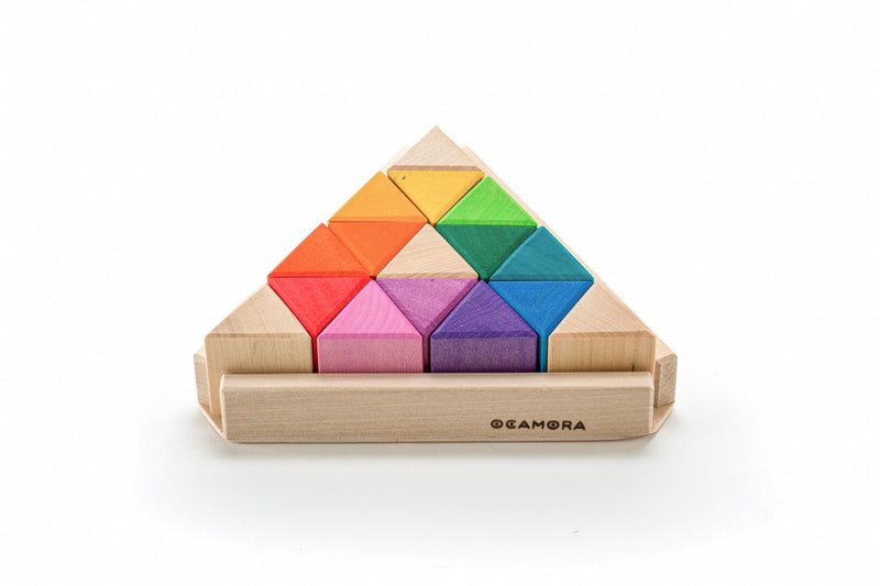 Ocamora Prisms Triangular Classic | Bouwspeelgoed | Intoplay