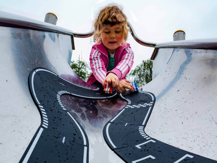 Waytoplay Grand Prix-racebaan in een skatepark