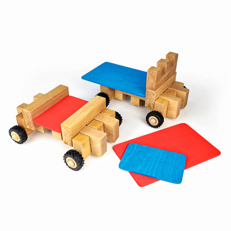 Bauspiel Wheel Kit M | Rollend speelgoed | Intoplay