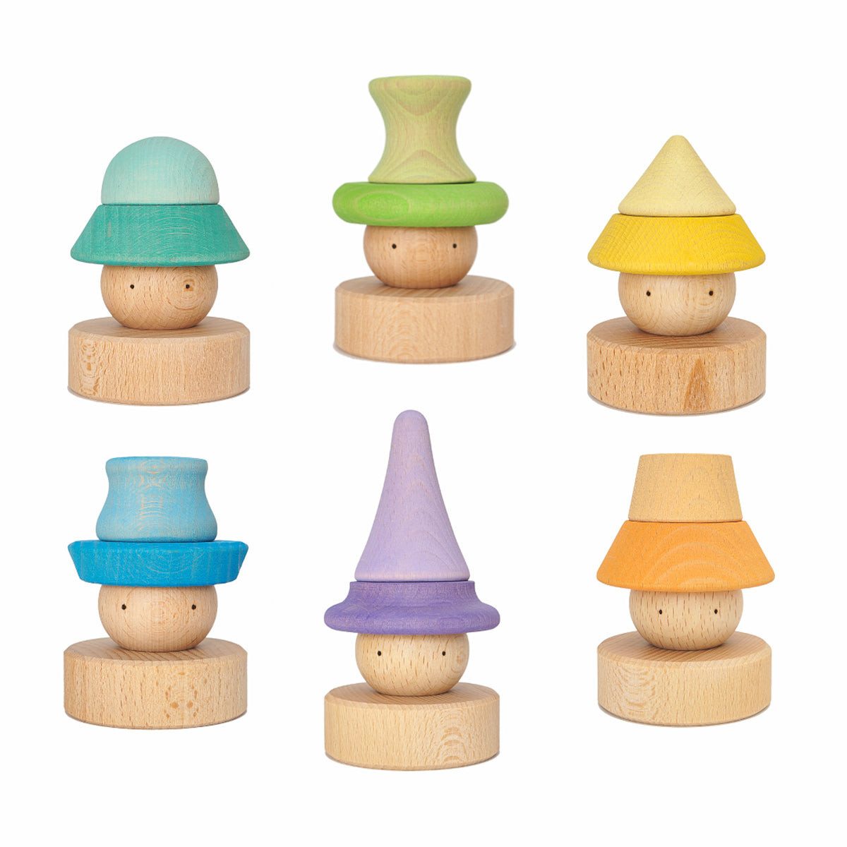 Ocamora Houten Hats Violet | Bouwspeelgoed | Intoplay