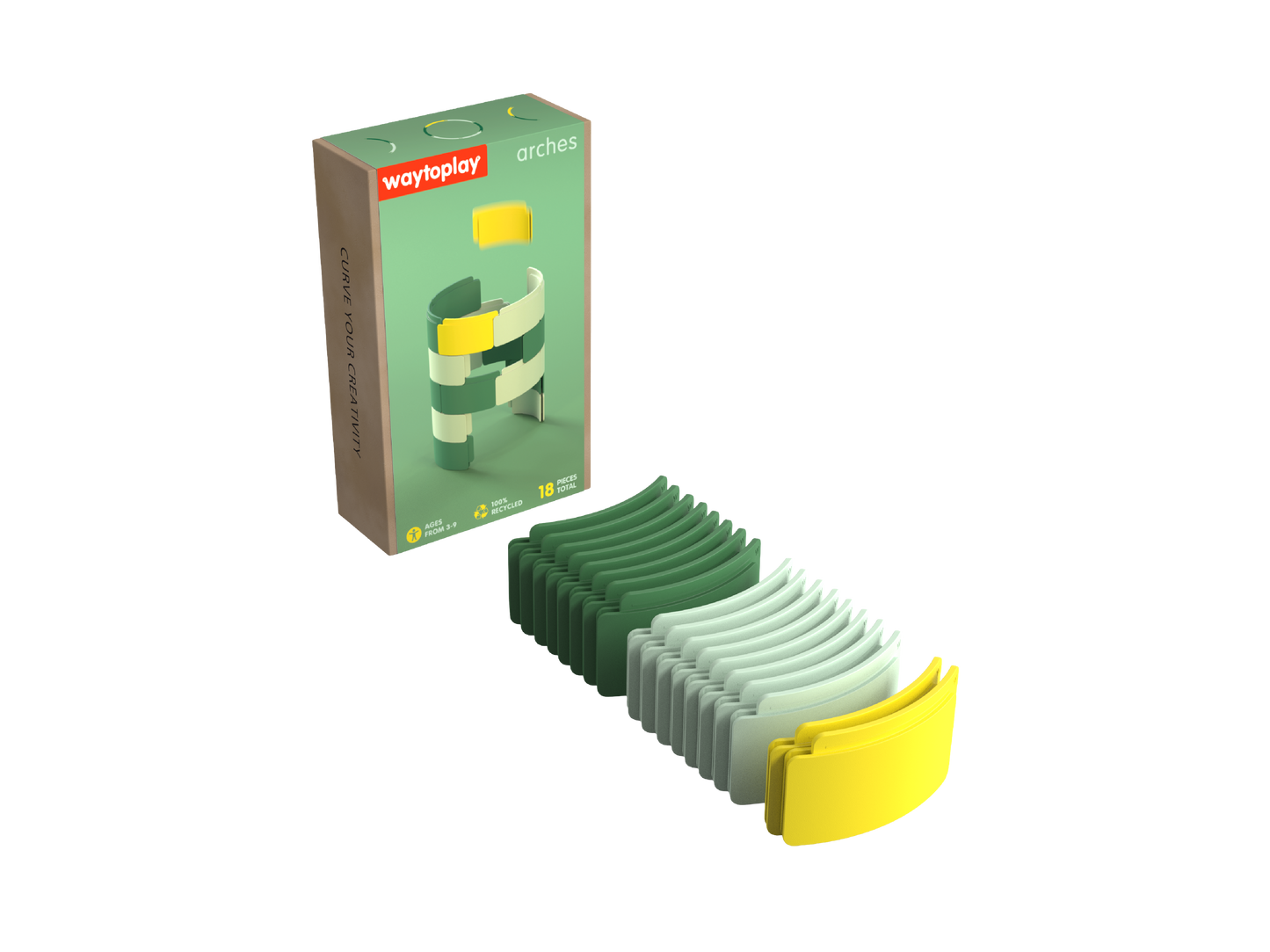 Waytoplay: arches: starter set van 18