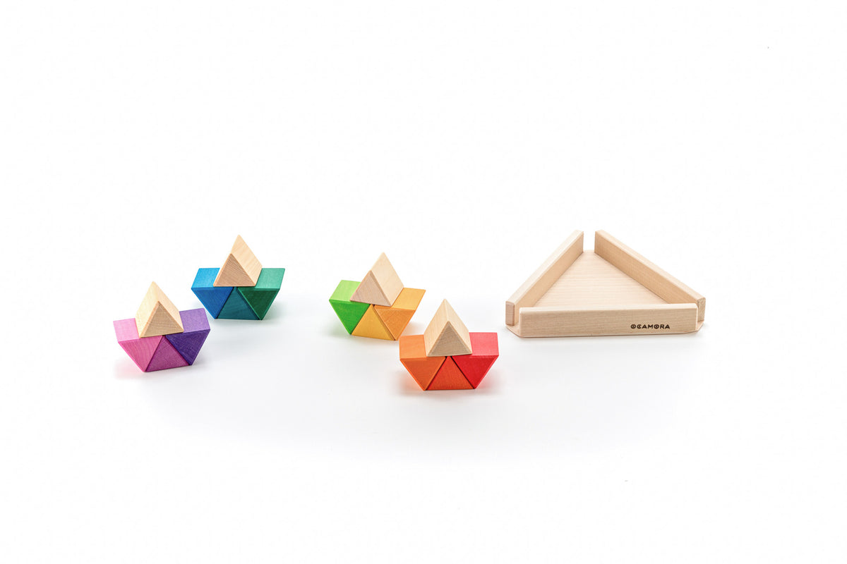Ocamora Prisms Triangular Classic | Bouwspeelgoed | Intoplay