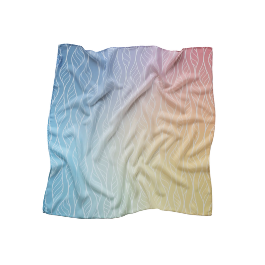 Little Botanic Label Playcycle Speeldoek Medium 65cm Ombre Pastel | Sensorisch Speelgoed | Intoplay