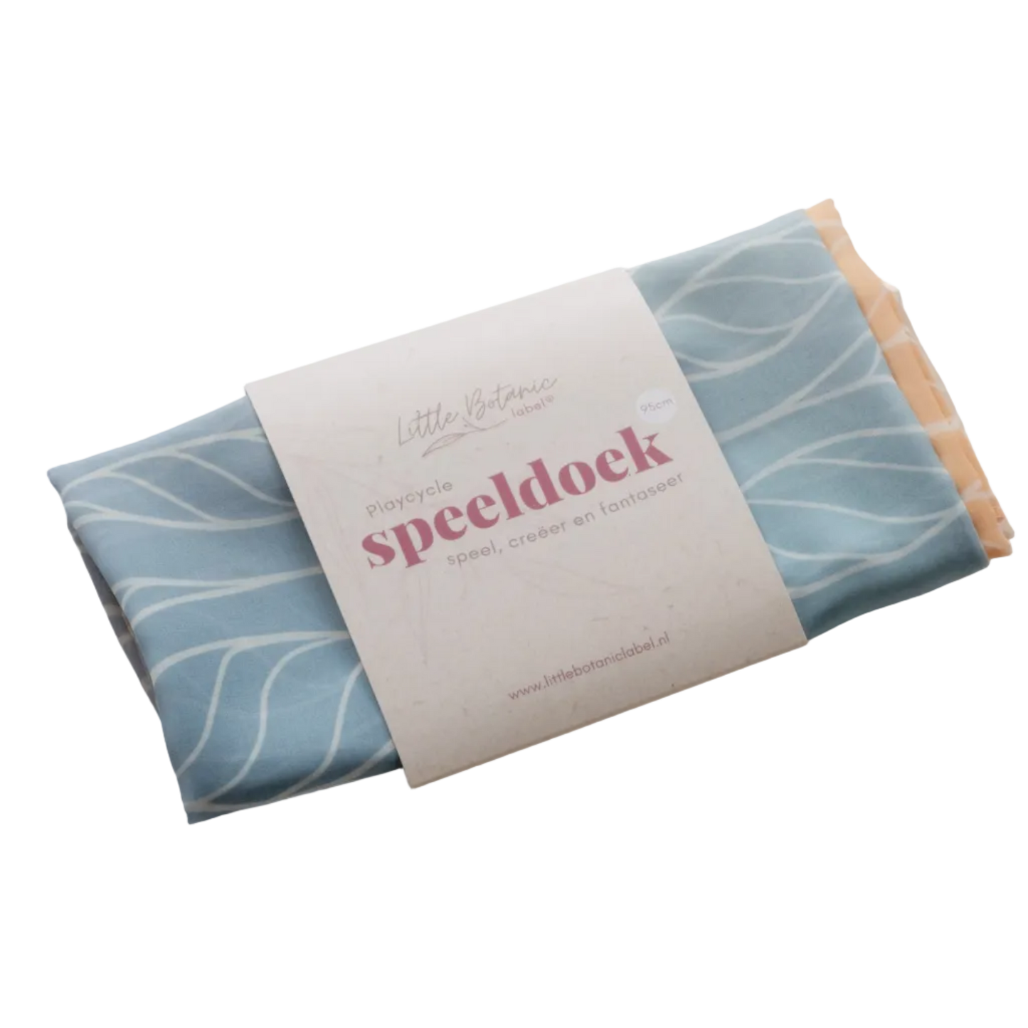 Little Botanic Label Playcycle Speeldoek Groot 95cm Ombre Pastel | Sensorisch Speelgoed | Intoplay