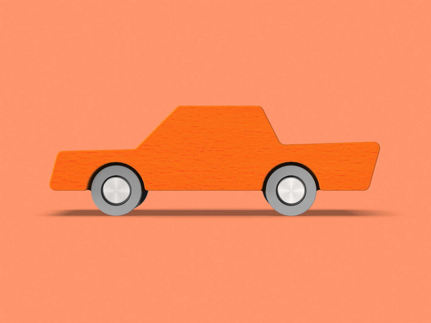 Waytoplay: back & forth car: orange
