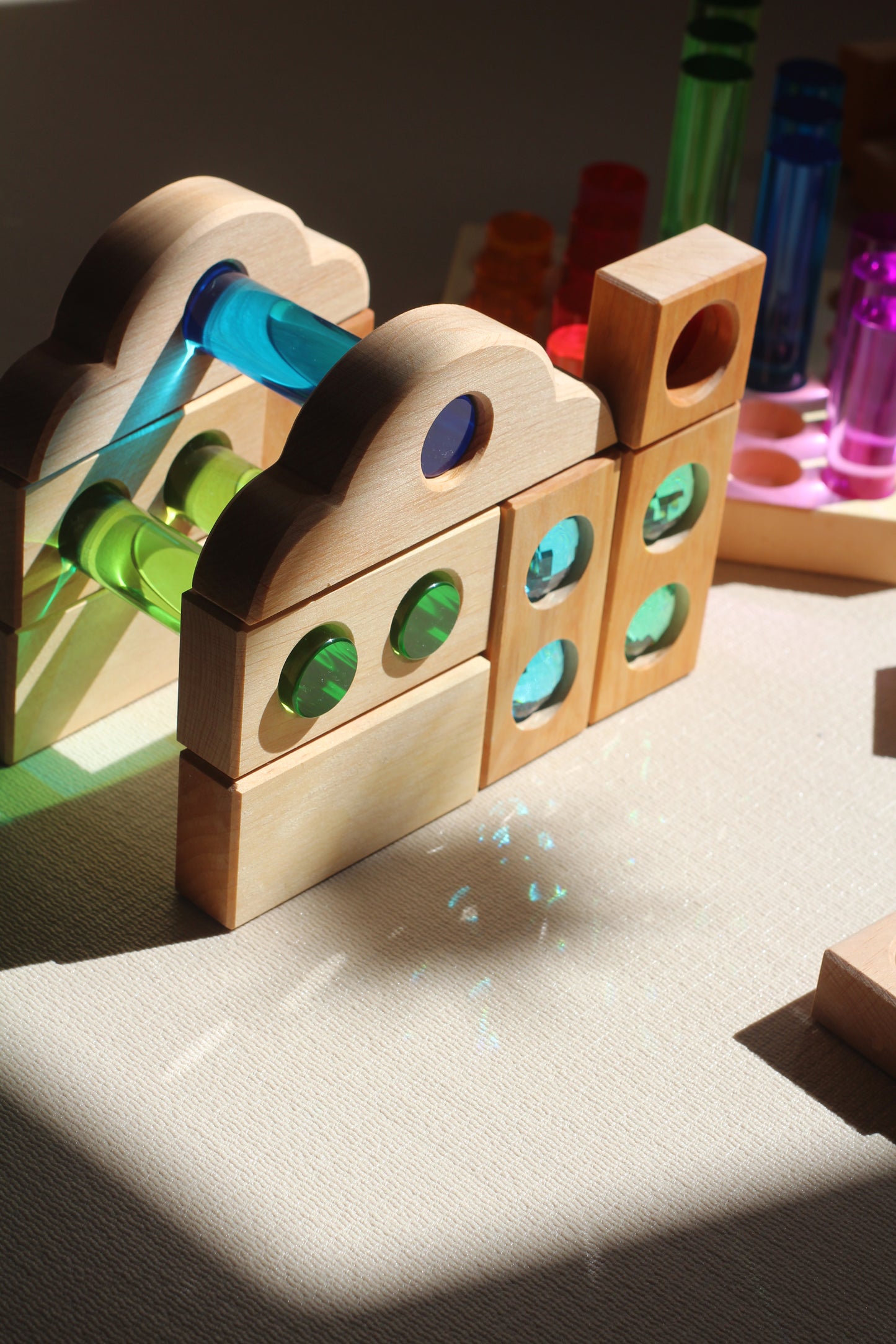 Bauspiel Mini Mixed Box open einde speelgoed dat uitnodigt tot bouwen en ontdekken