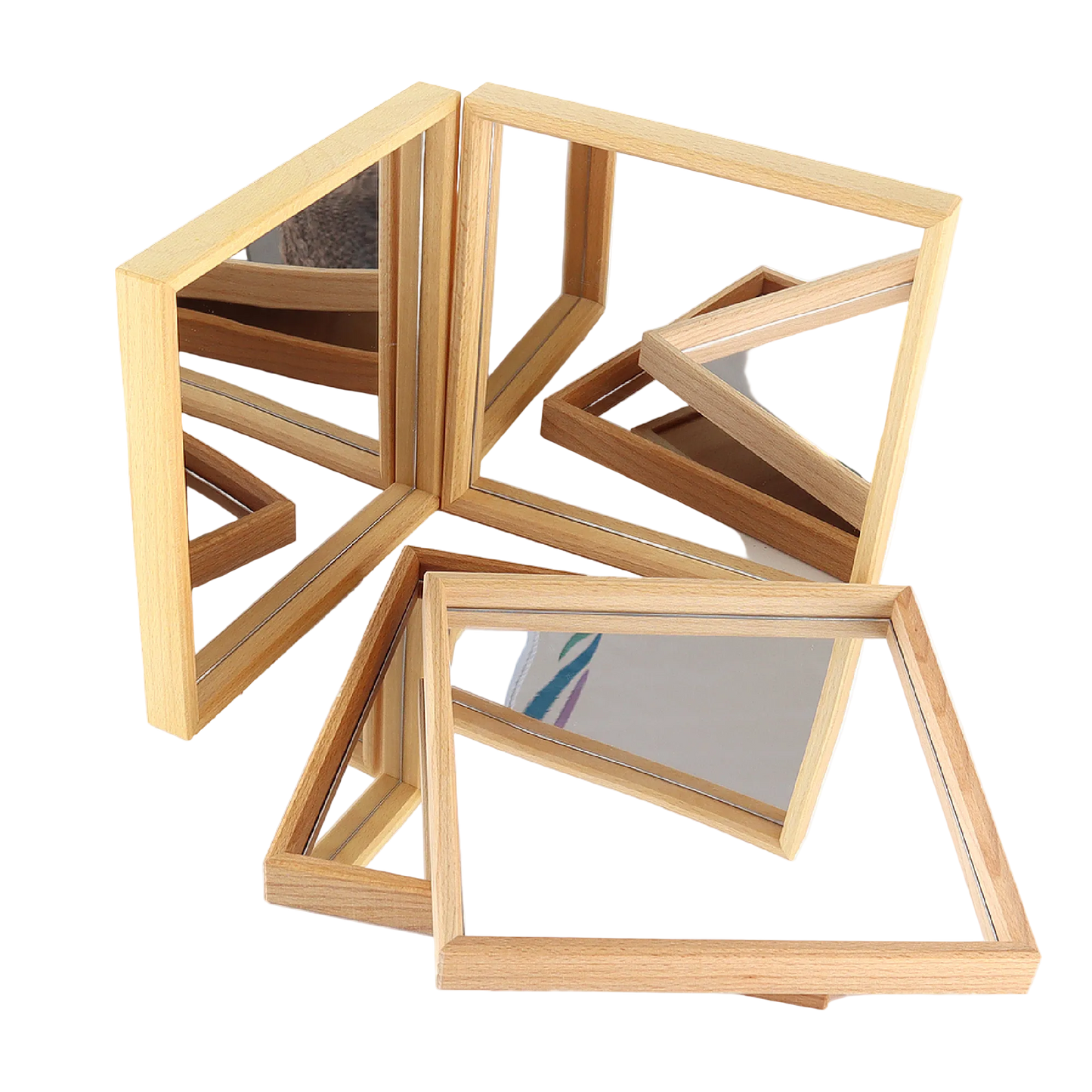 Bauspiel Mirrored Trays houten kaders met spiegel