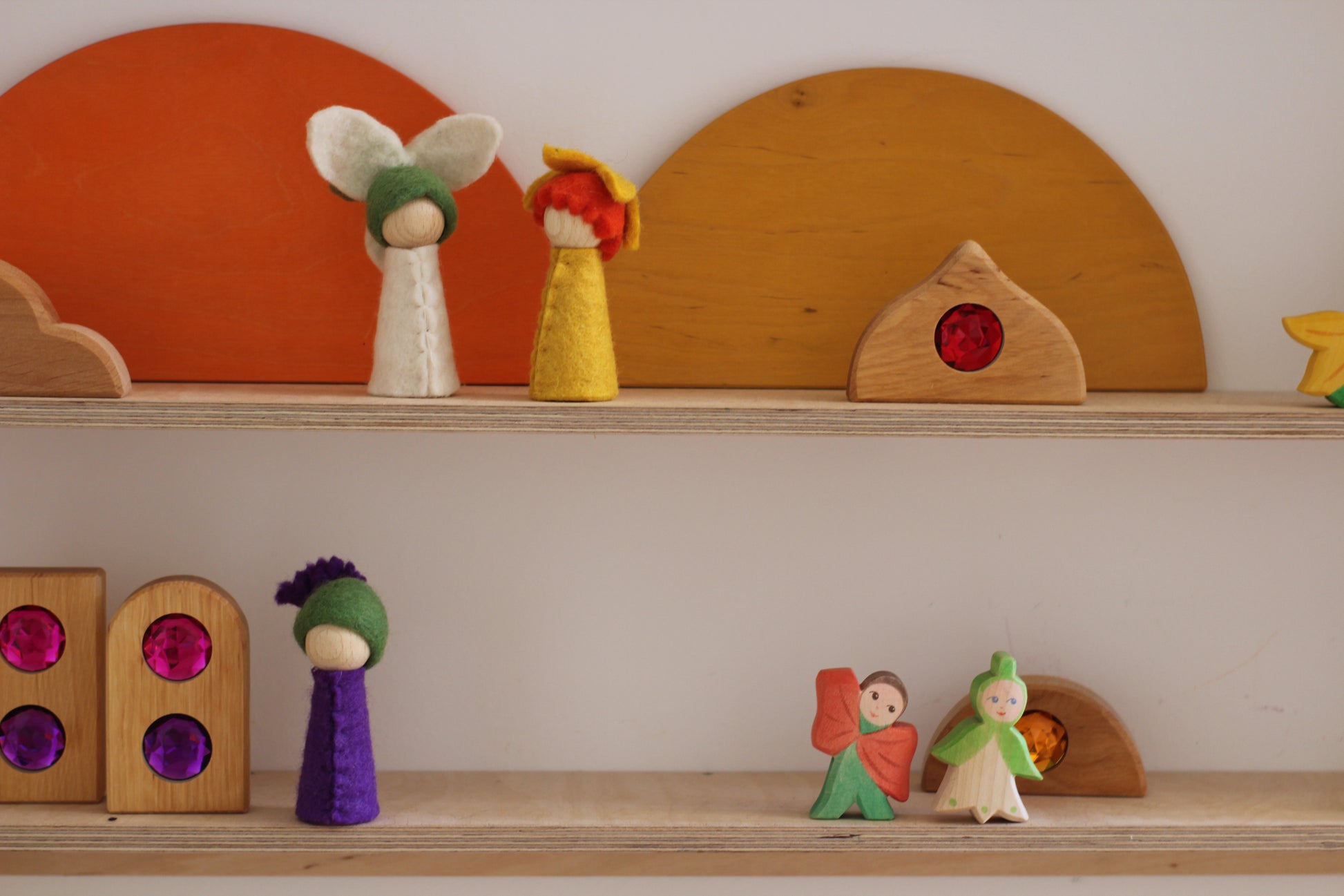 Spelen met Bauspiel Sparkling Roofs bouwblokken