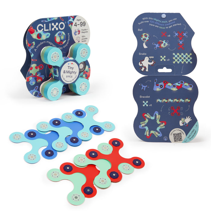 Clixo Tiny & Mighty Marine – verpakking en bouwvoorbeelden
