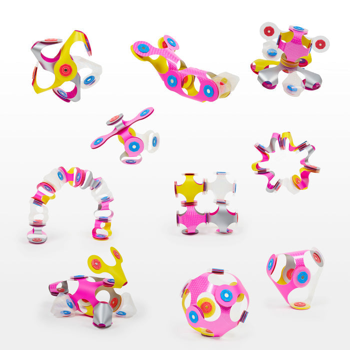 Clixo Tiny & Mighty Sparkle – verschillende bouwvoorbeelden