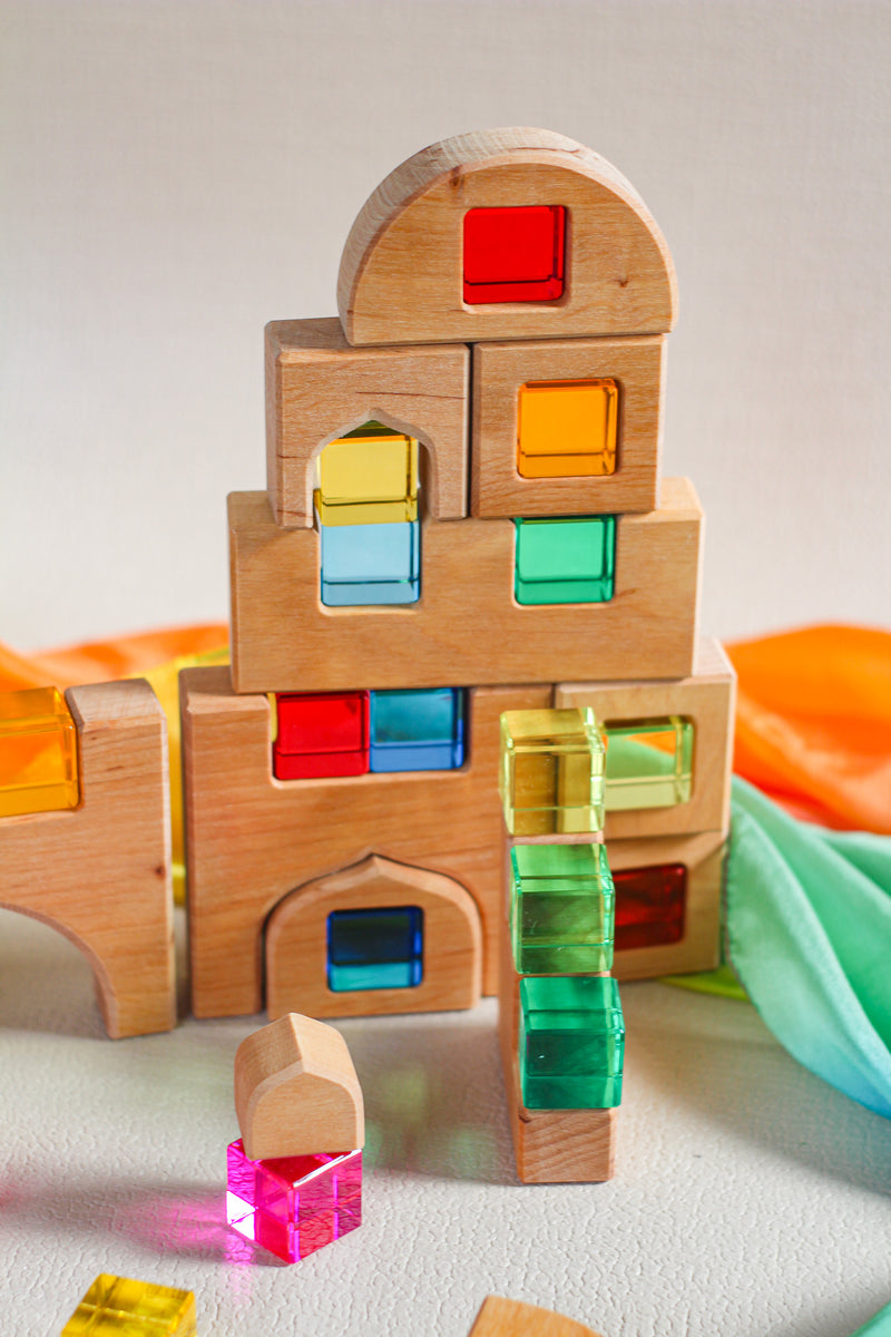 Bauspiel Lucent Castle | Bouwspeelgoed | Intoplay