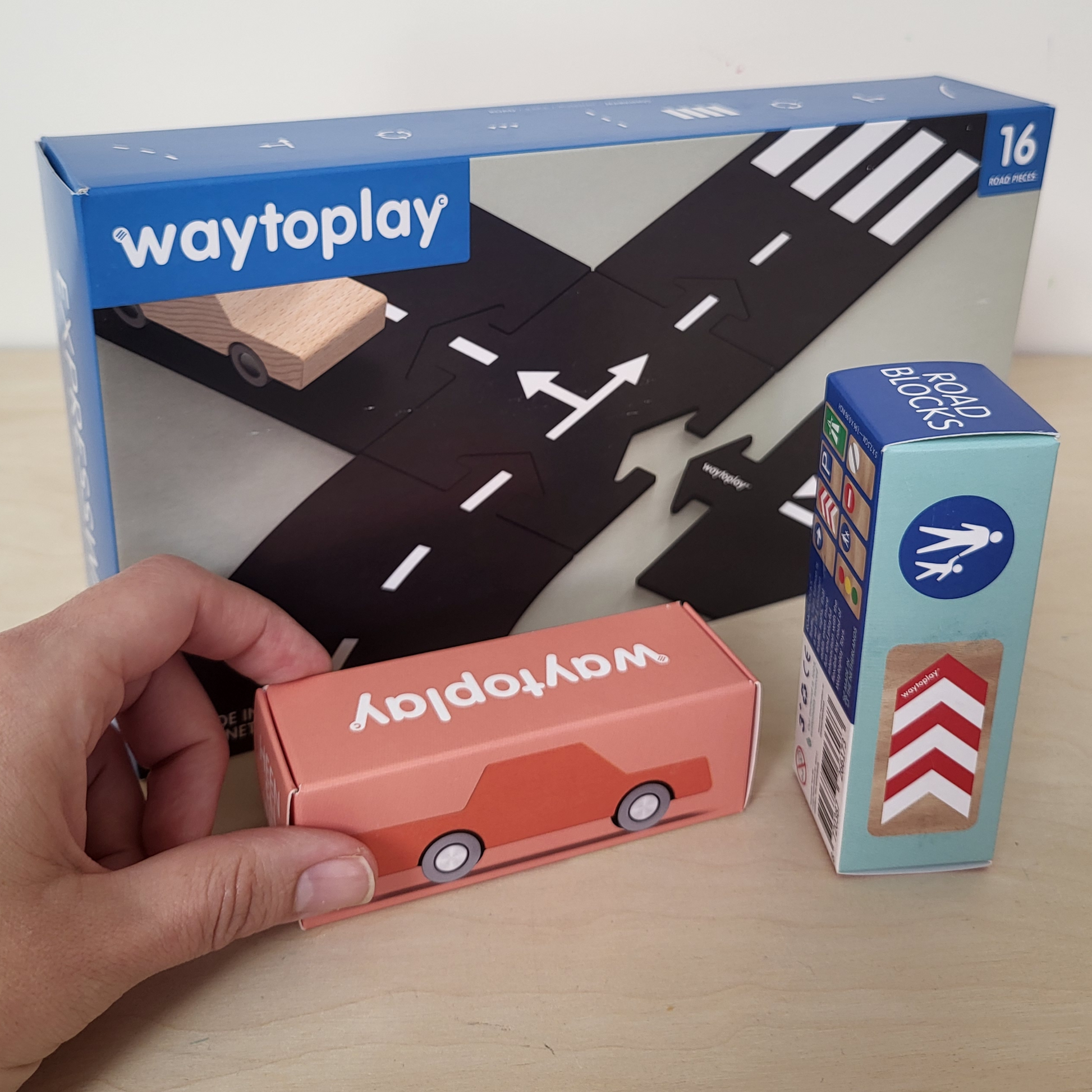 Waytoplay speelbox van Intoplay voor routes bouwen en fantasierijk vrij spel