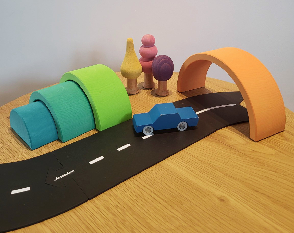 Open einde speelgoed in een rustige speelomgeving passend bij de visie van Intoplay