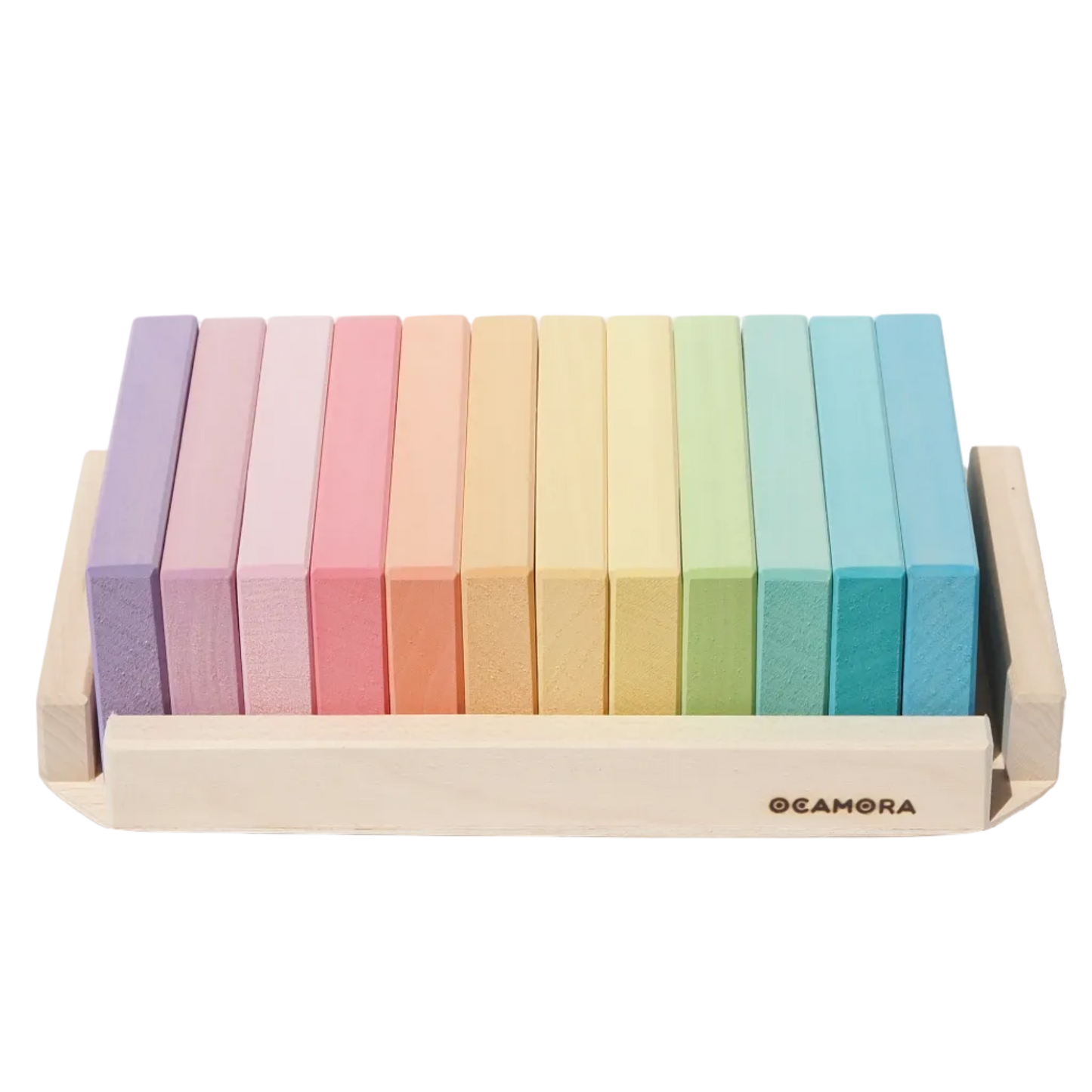Ocamora Grote Houten Planken Pastel voor open einde speelgoed