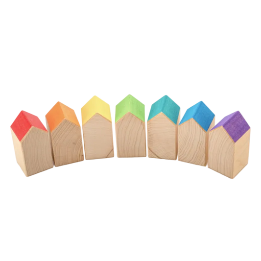Ocamora Houses Classic houten huisjes voor open einde speelgoed