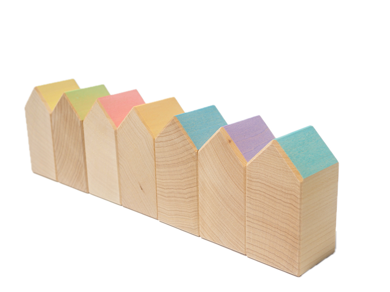 Ocamora Houses Pastel | Bouwspeelgoed | Intoplay