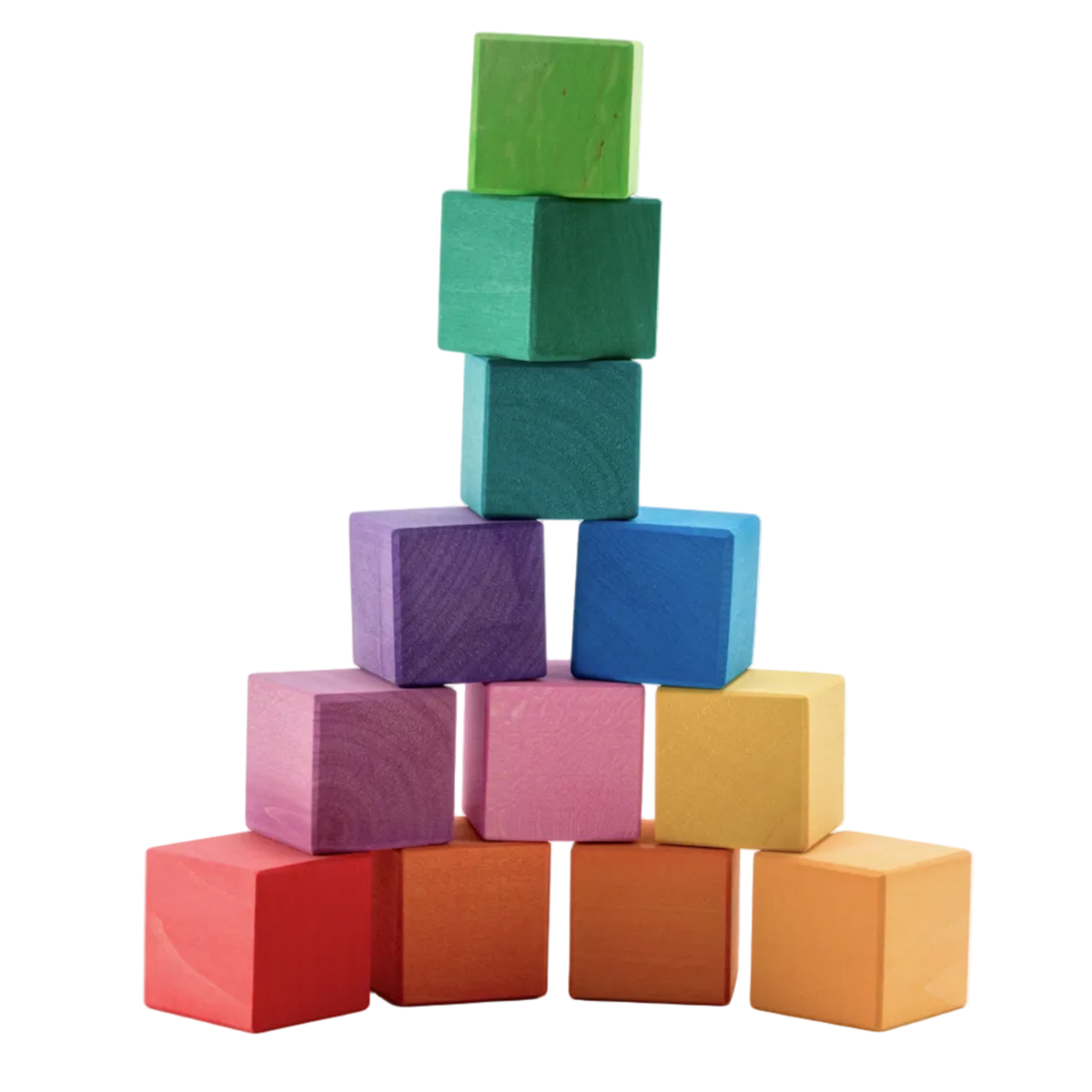 Toren gebouwd met Ocamora Houten Kubussen Classic
