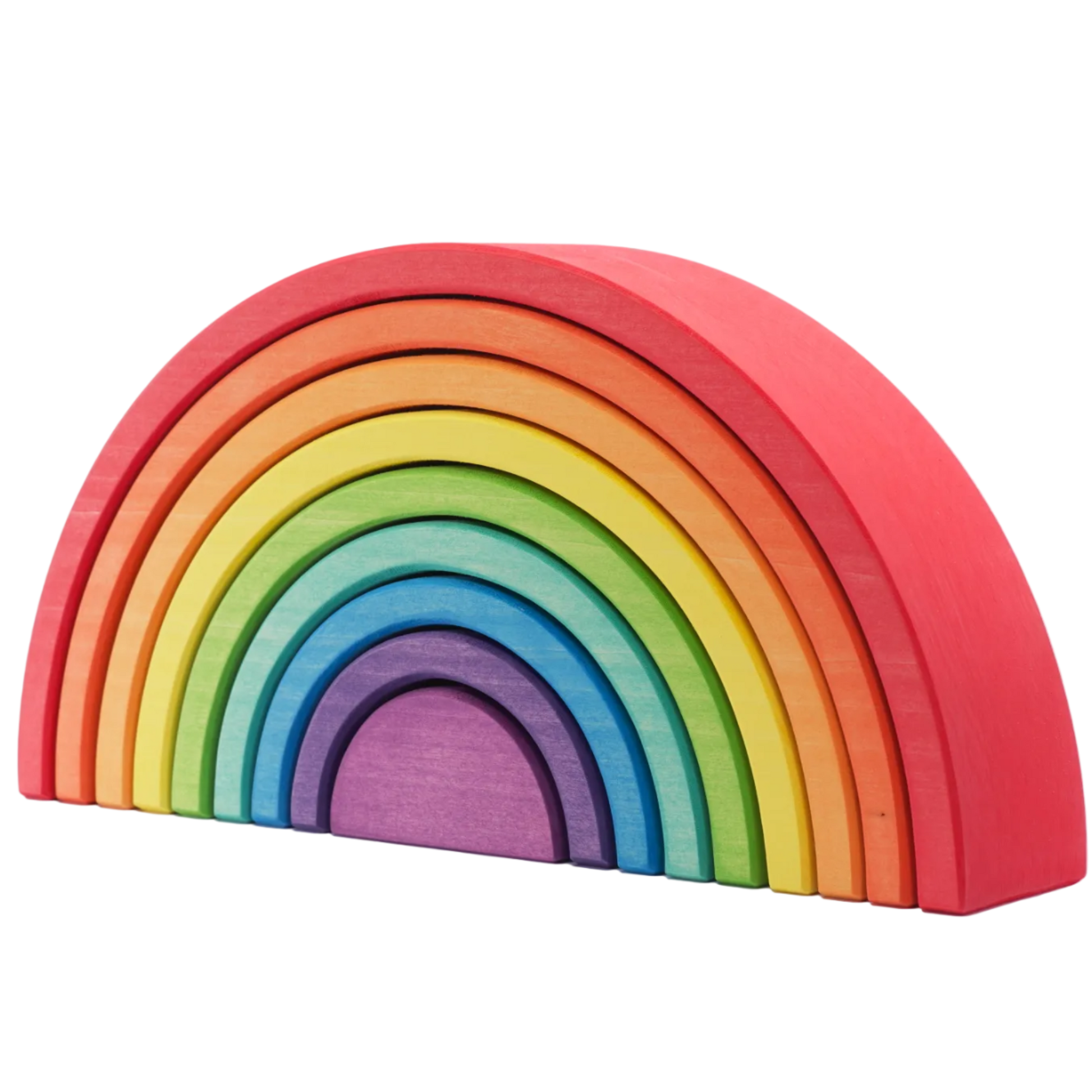 Ocamora Houten Regenboog Rood voor open einde speelgoed