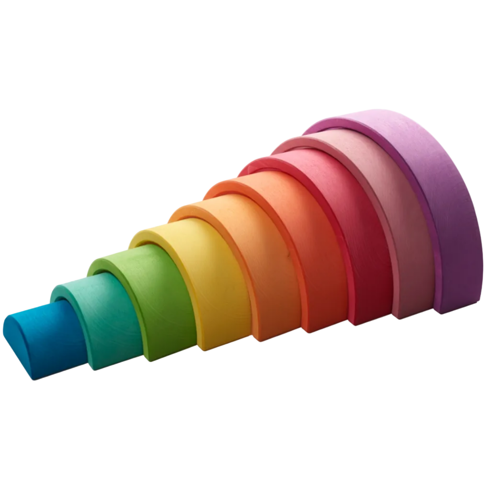 Tunnel gebouwd met Ocamora Houten Regenboog Violet