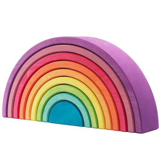 Ocamora Houten Regenboog Violet voor open einde speelgoed