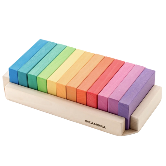 Ocamora Kleine Houten Planken Classic voor open einde speelgoed