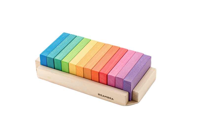 Ocamora Kleine Houten Planken Classic | Bouwspeelgoed | Intoplay