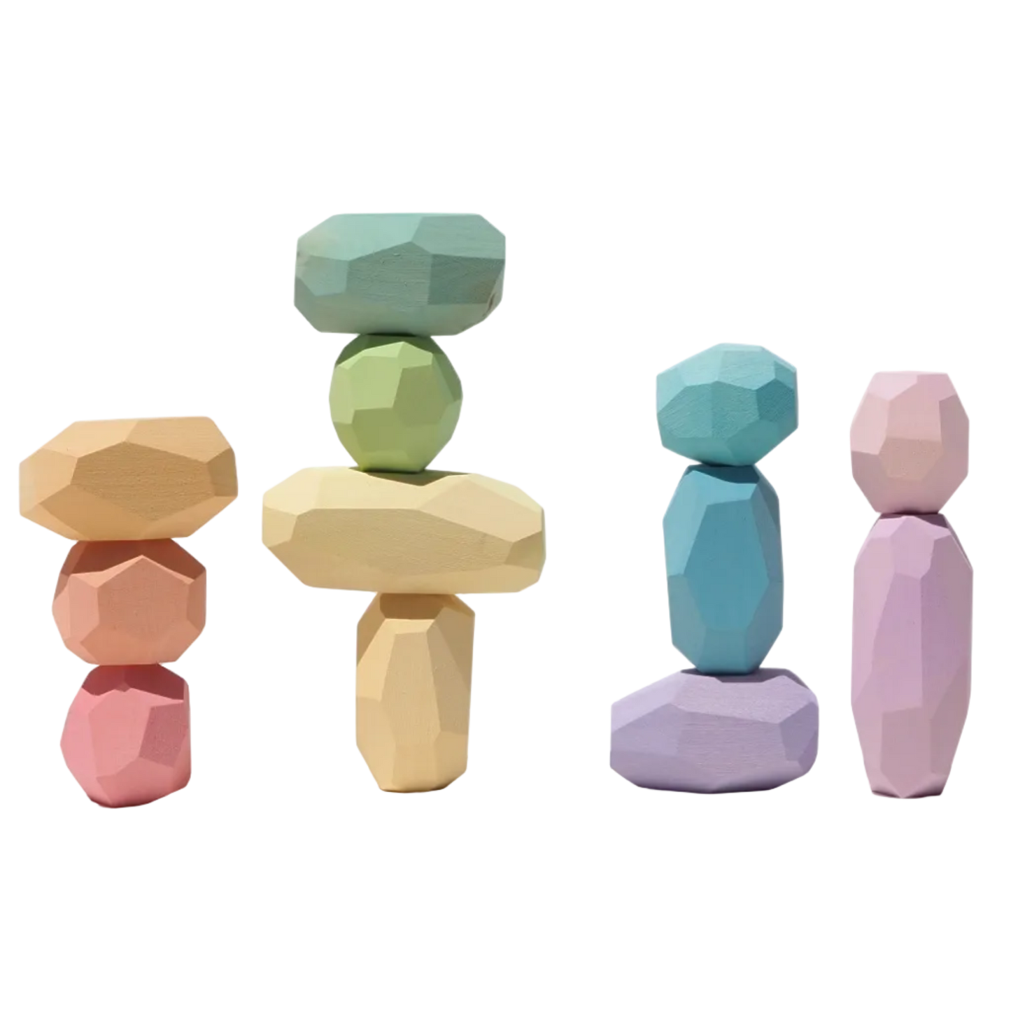 Ocamora Teniques Pastel gestapeld tijdens vrij spel