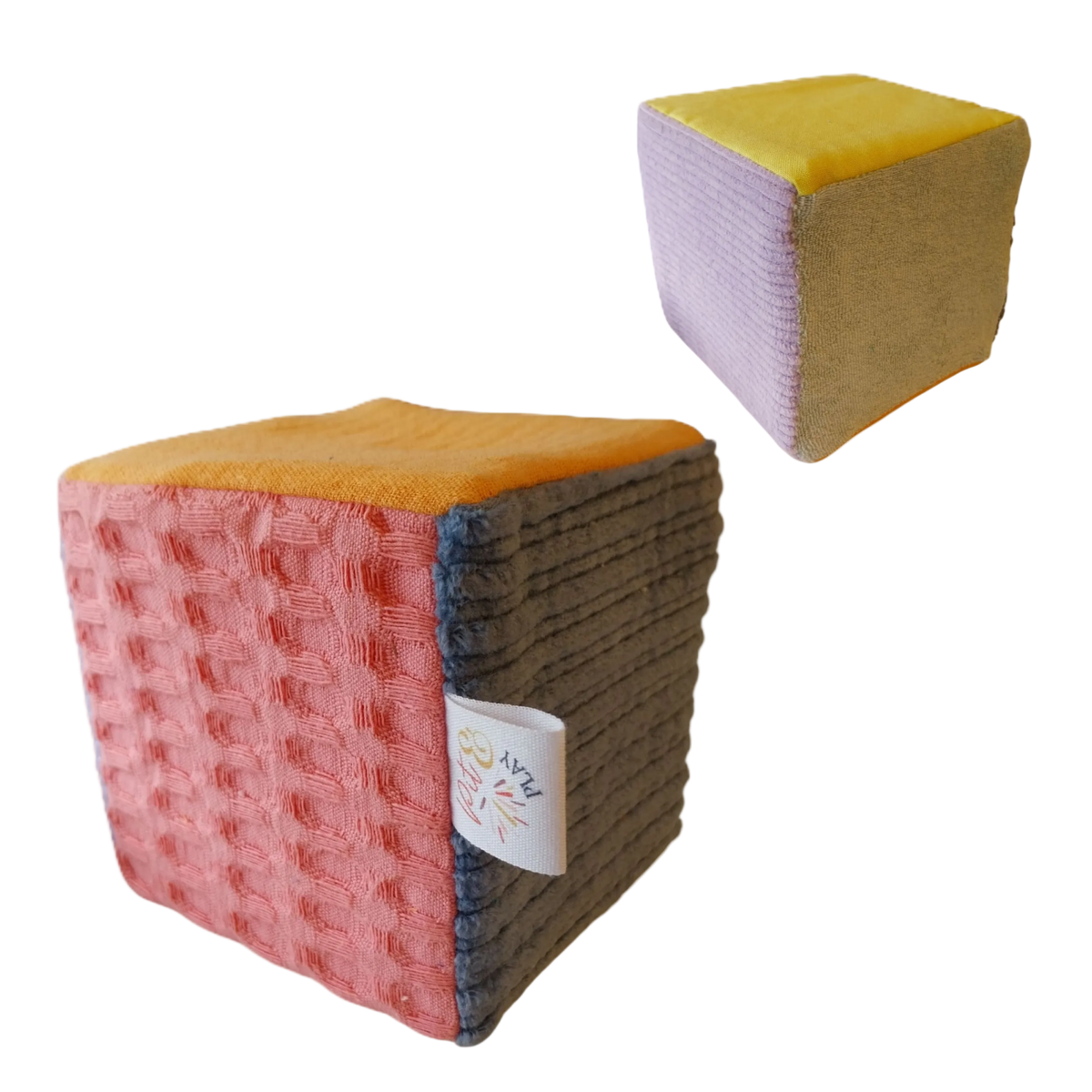 Pit and Play Dobbelstein Pastel met zachte pastelkleuren voor vrij spel