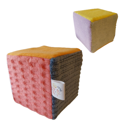 Pit and Play Dobbelstein Pastel met zachte pastelkleuren voor vrij spel