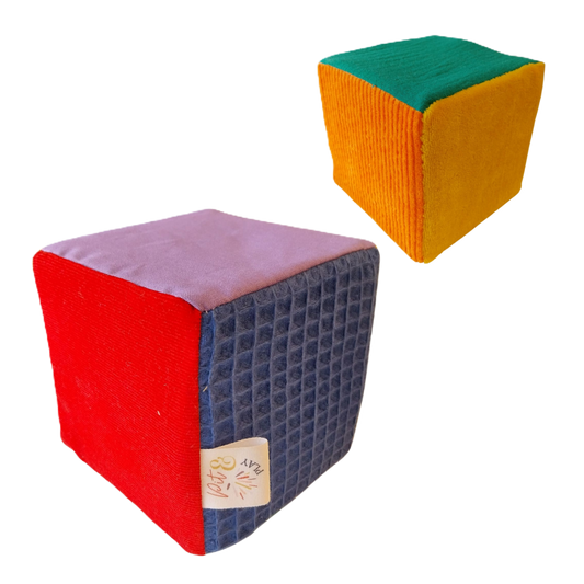 Pit and Play Dobbelstein Regenboog in kleurrijke regenboogtinten