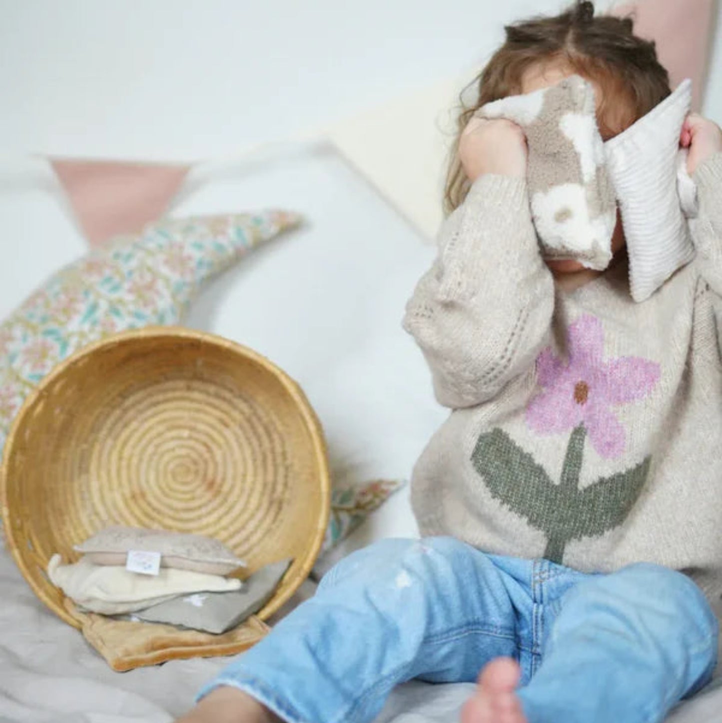 Pit and Play pittenzakjes Natural Spark voor sensorisch spel