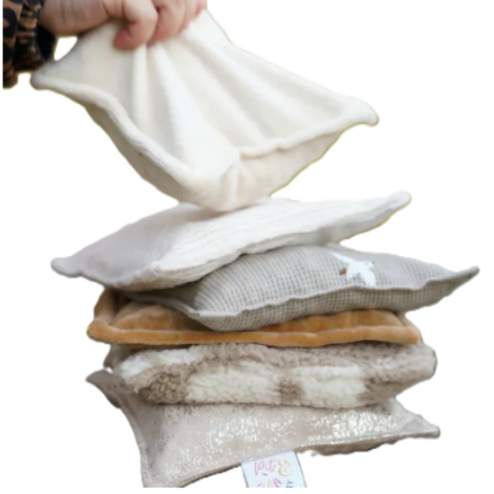 Pit and Play set met 6 pittenzakjes in de kleur Natural Spark