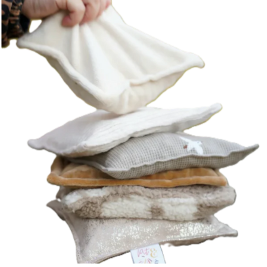 Pit and Play set met 6 pittenzakjes in de kleur Natural Spark