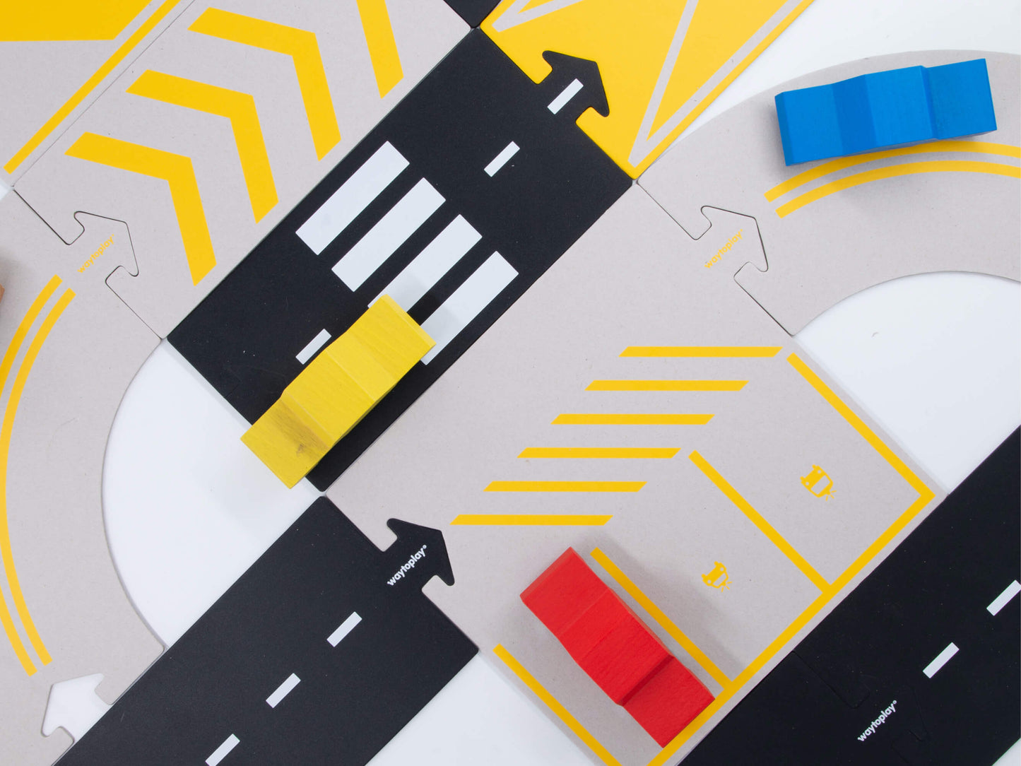 Waytoplay: back & forth car: geel