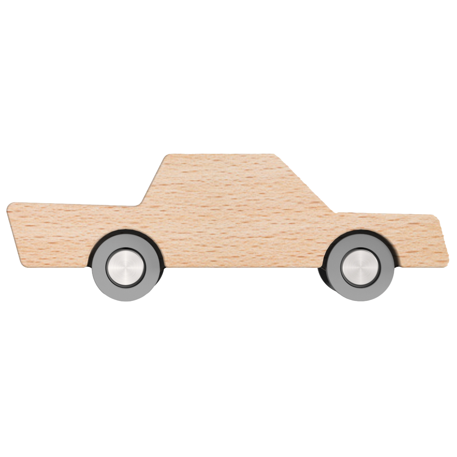 Waytoplay Heen en Weer Auto Naturel van hout