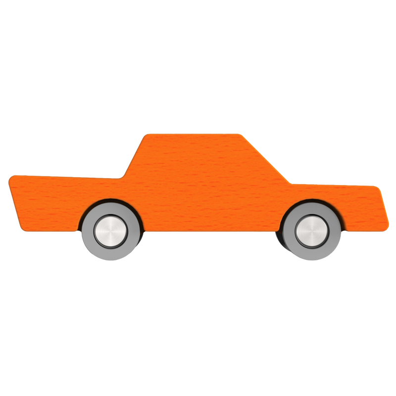 Waytoplay Heen en Weer Auto Oranje | Rollend Speelgoed | Intoplay